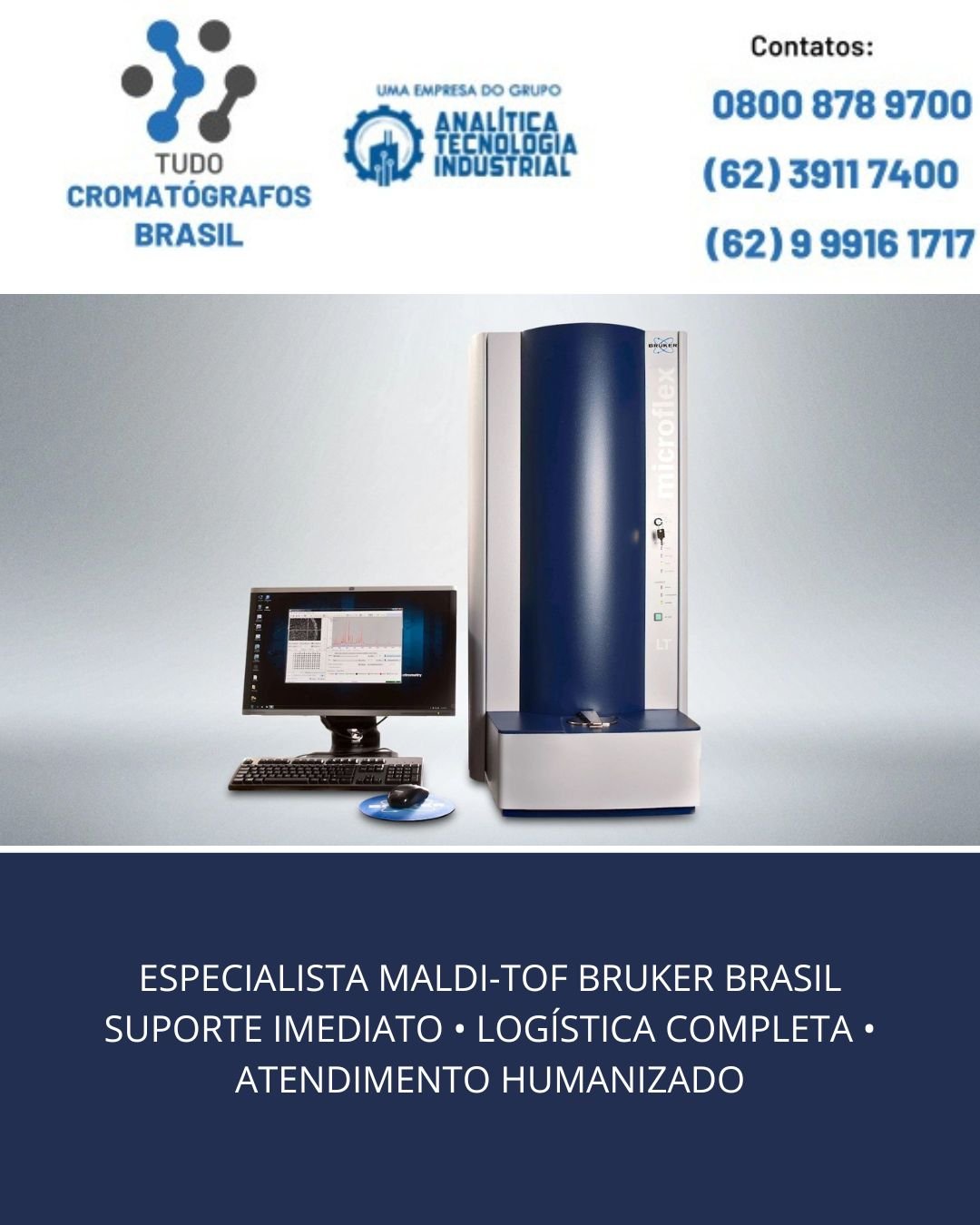 ESPECIALISTA MALDI TOF BRUKER BRASIL
